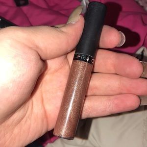 OFRA truffle colored lipgloss